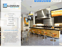 Tablet Screenshot of millenniumwestshore.com